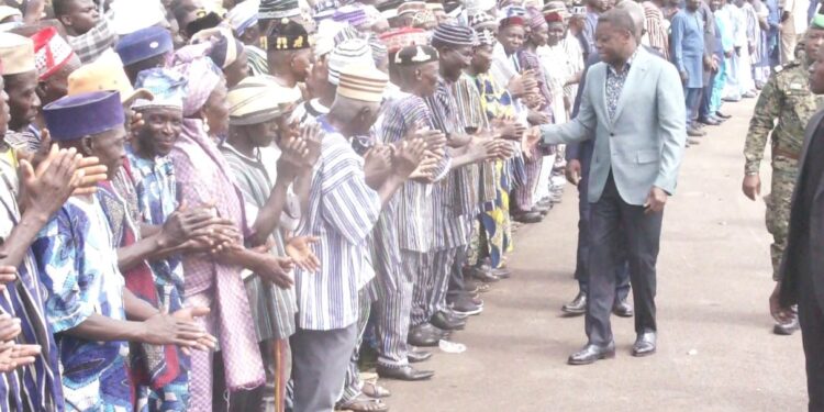 Accueil des populations au Président du Conseil dans la région de la Kara : Sur les airs d’un retour triomphal de Faure Gnassingbé